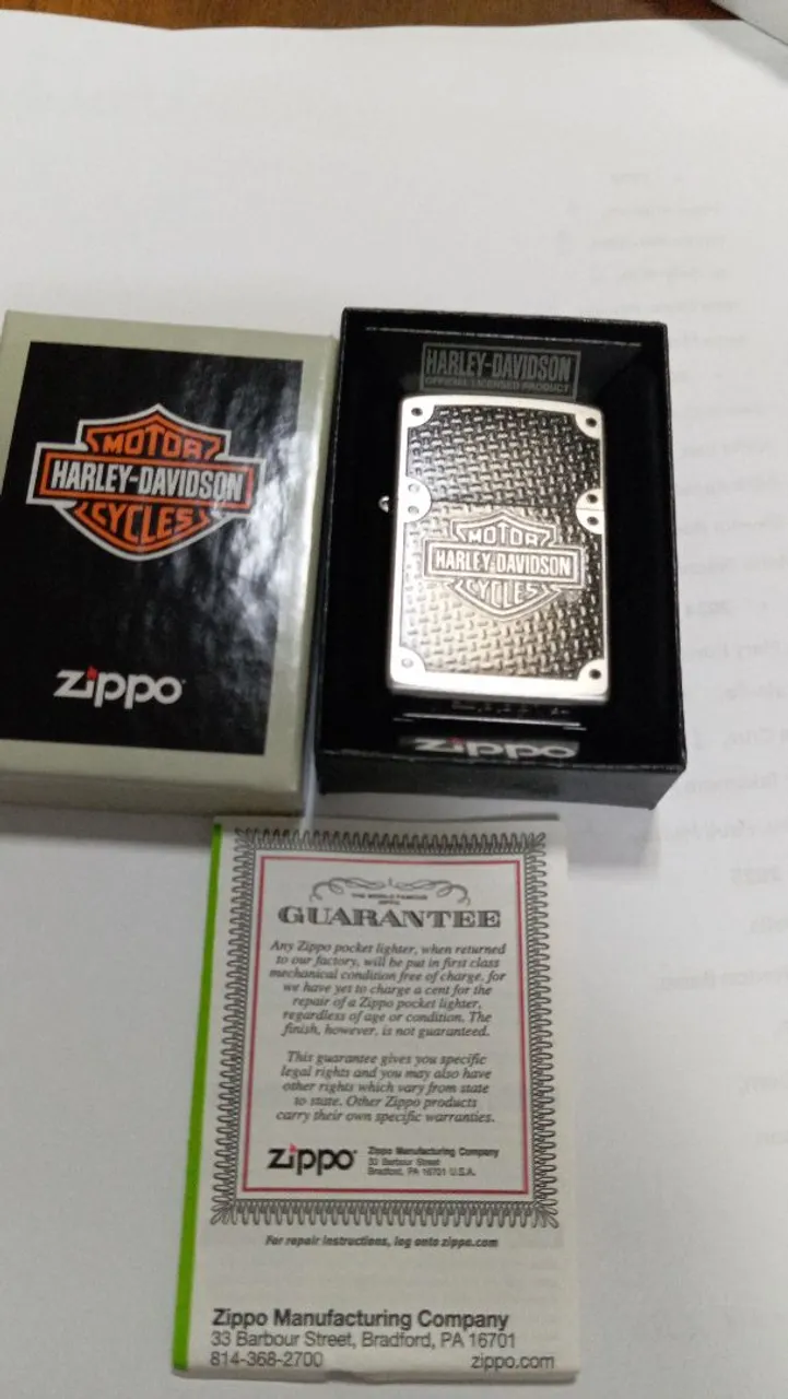 Isqueiro Zippo Harley Davidson