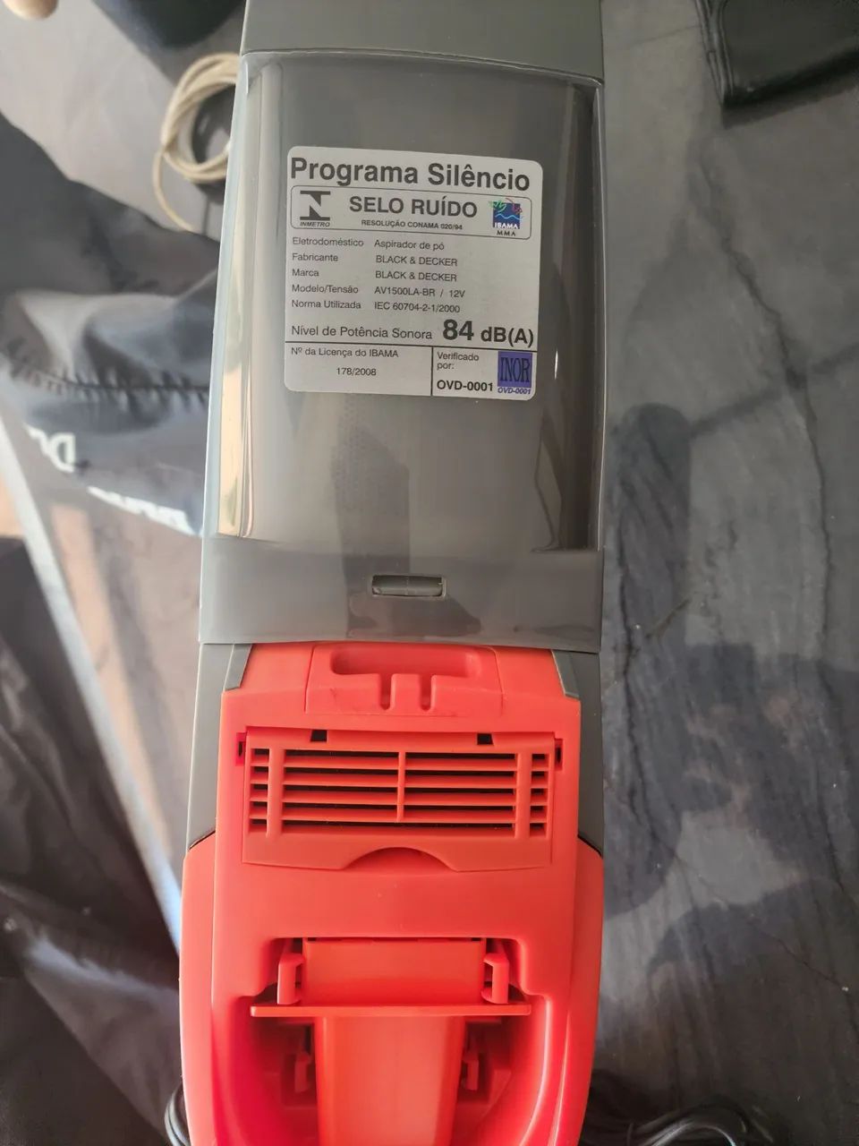 Aspirador de Pó Black & Decker Auto 12V - Foto 2