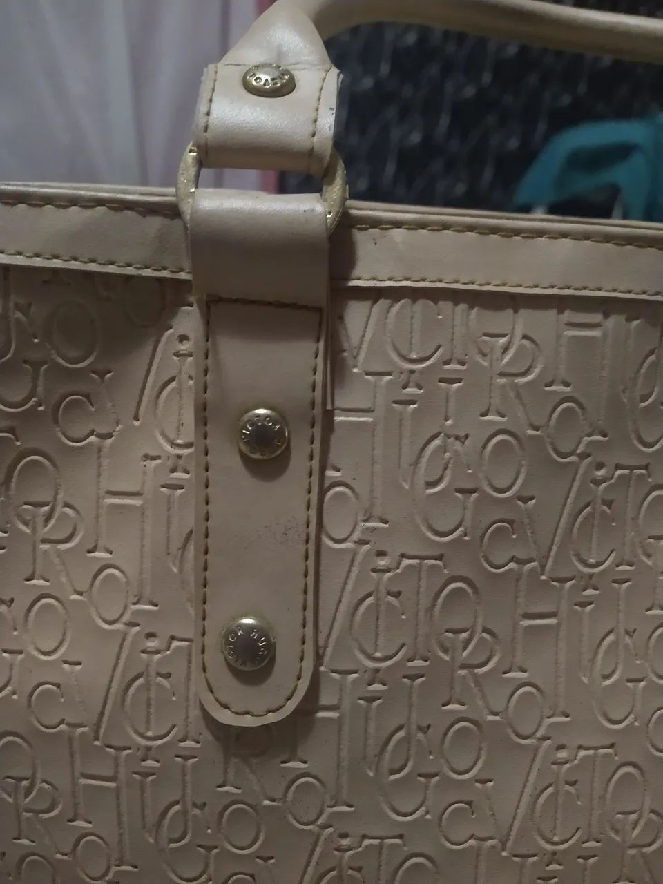 Bolsa Victor Hugo Leather gods usada 