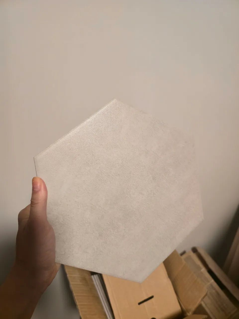 Kit 128pçs revestimentos hexagonais 223,0mm cores variadas - Foto 3