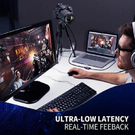 Mini Placa de Captura Exbom 1080p Para Live e Gameplay - Foto 4