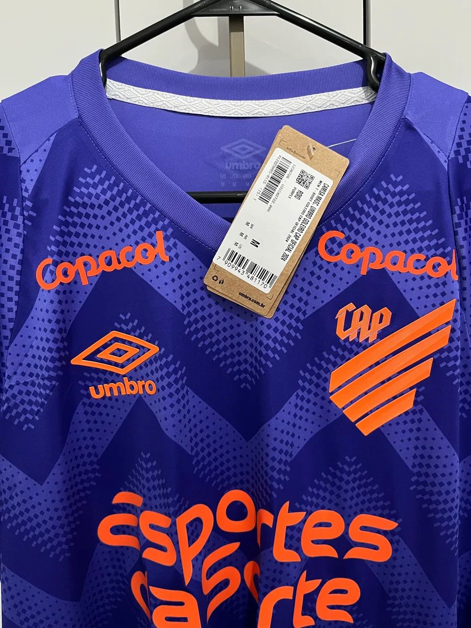 Camisa goleiro Bento Athletico Paranaense 2024 - Foto 2