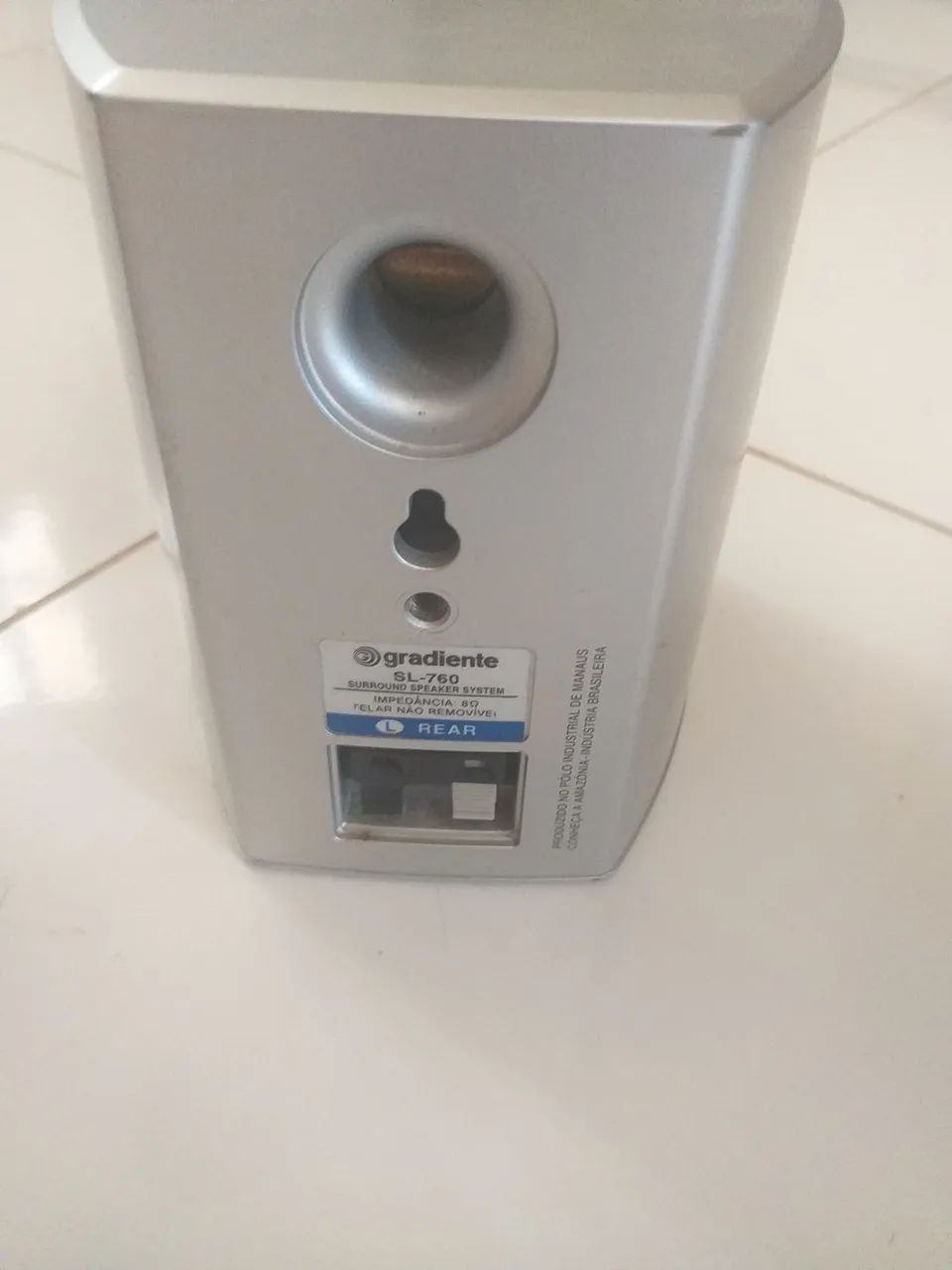 Caixas Gradiente satélite/ surround, blindadas magnét.  - Foto 3