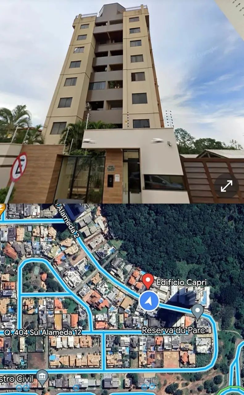 Apartamento 02 quartos sendo 01 Suite  - 404 Sul