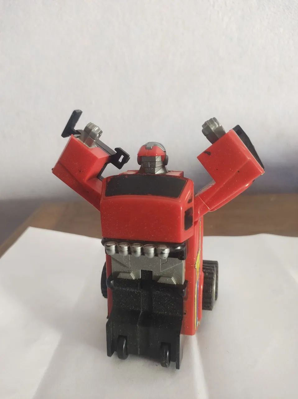 Brinquedo Antigo Transformers Robô Glasslite  - Foto 4