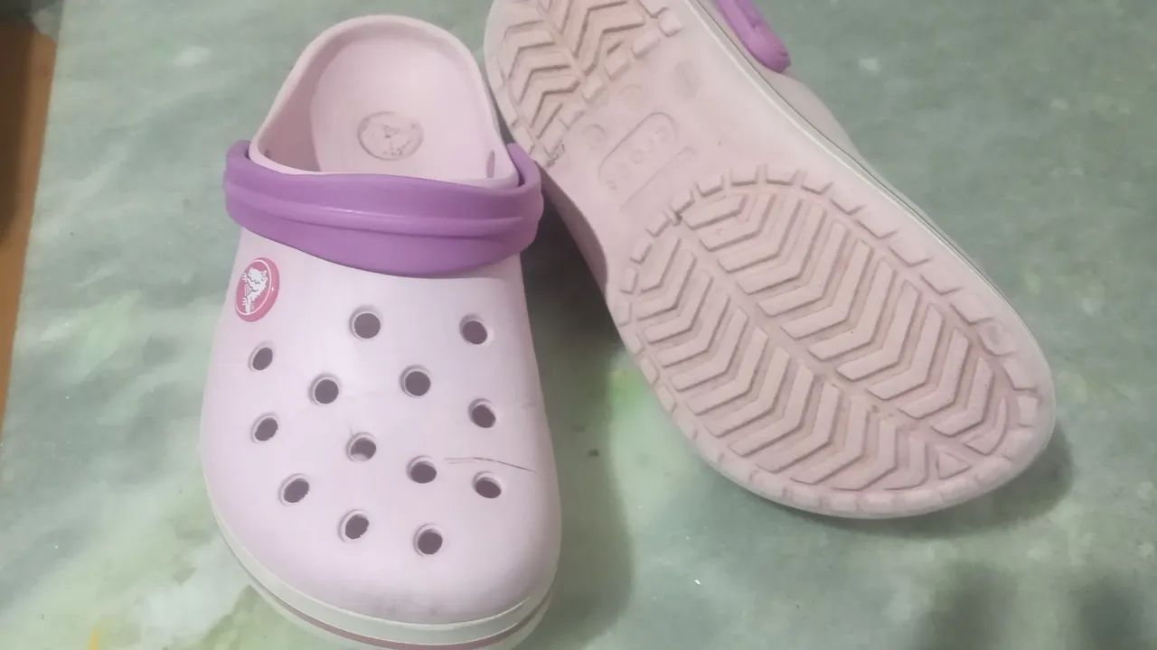 Crocs Infantil Rosa 