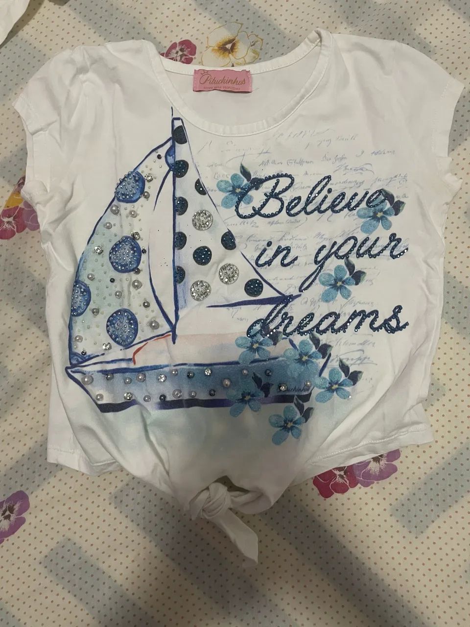 Camisa de amarrar Pituchinhus - Foto 2