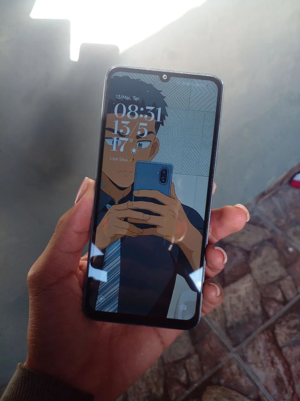 Redmi 13C usado bom,Funciona tudo perfeitamente 