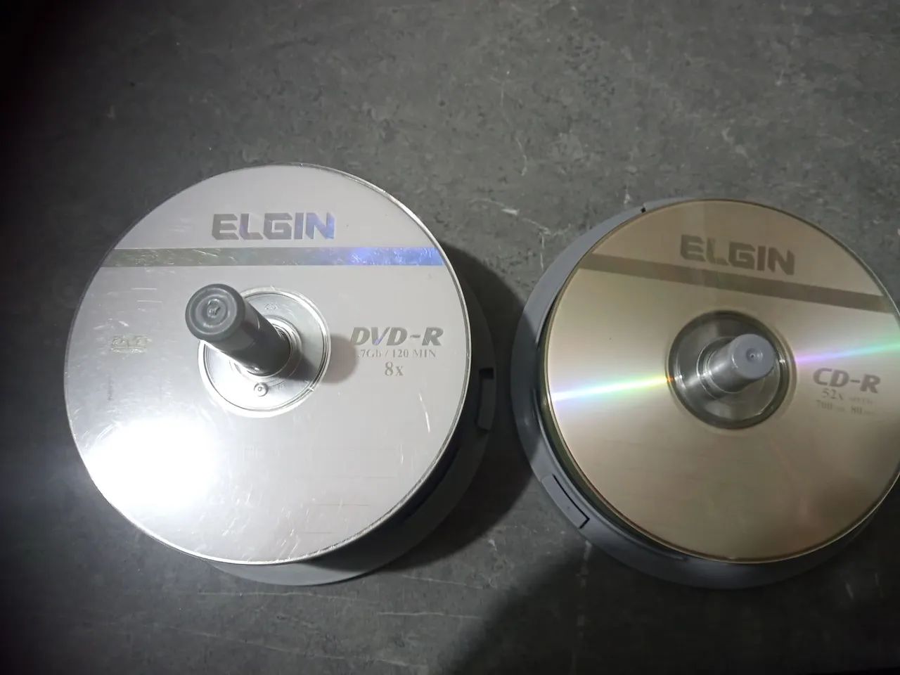 DVD-R e CD-R Elgin 8x 700MB