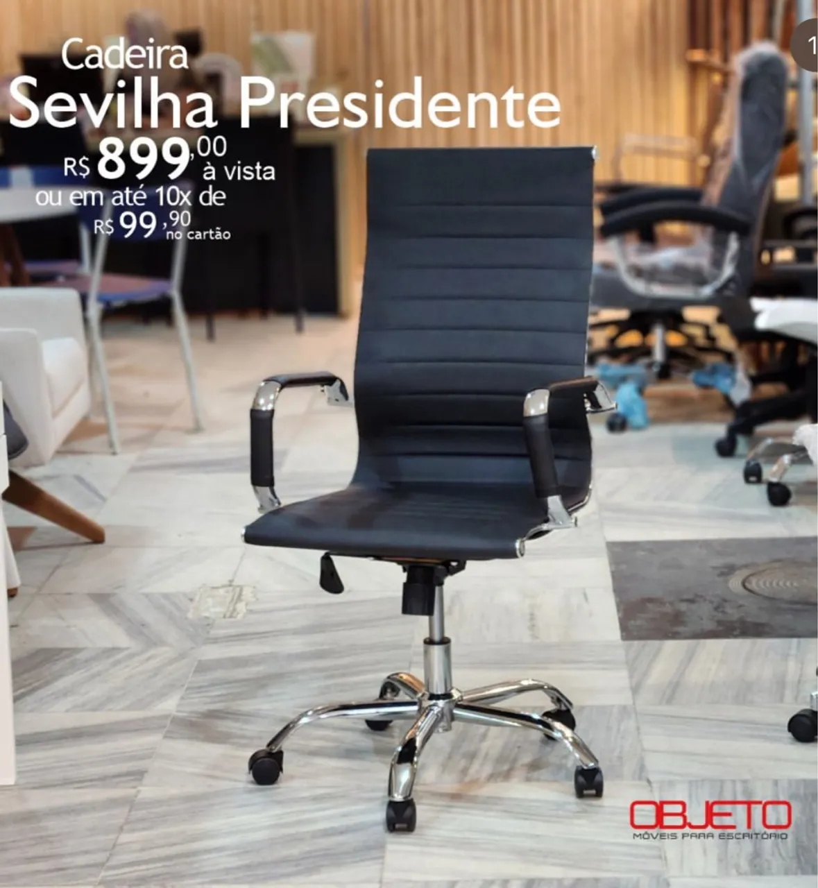 Poltrona Sevilha presidente