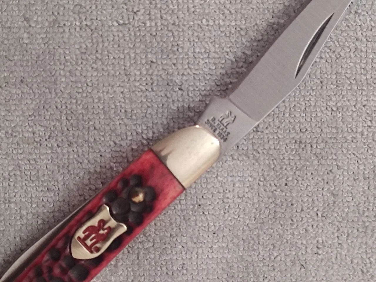 Canivete Kissing Crane Knives Mini Toothpick KC6224RD - Foto 5