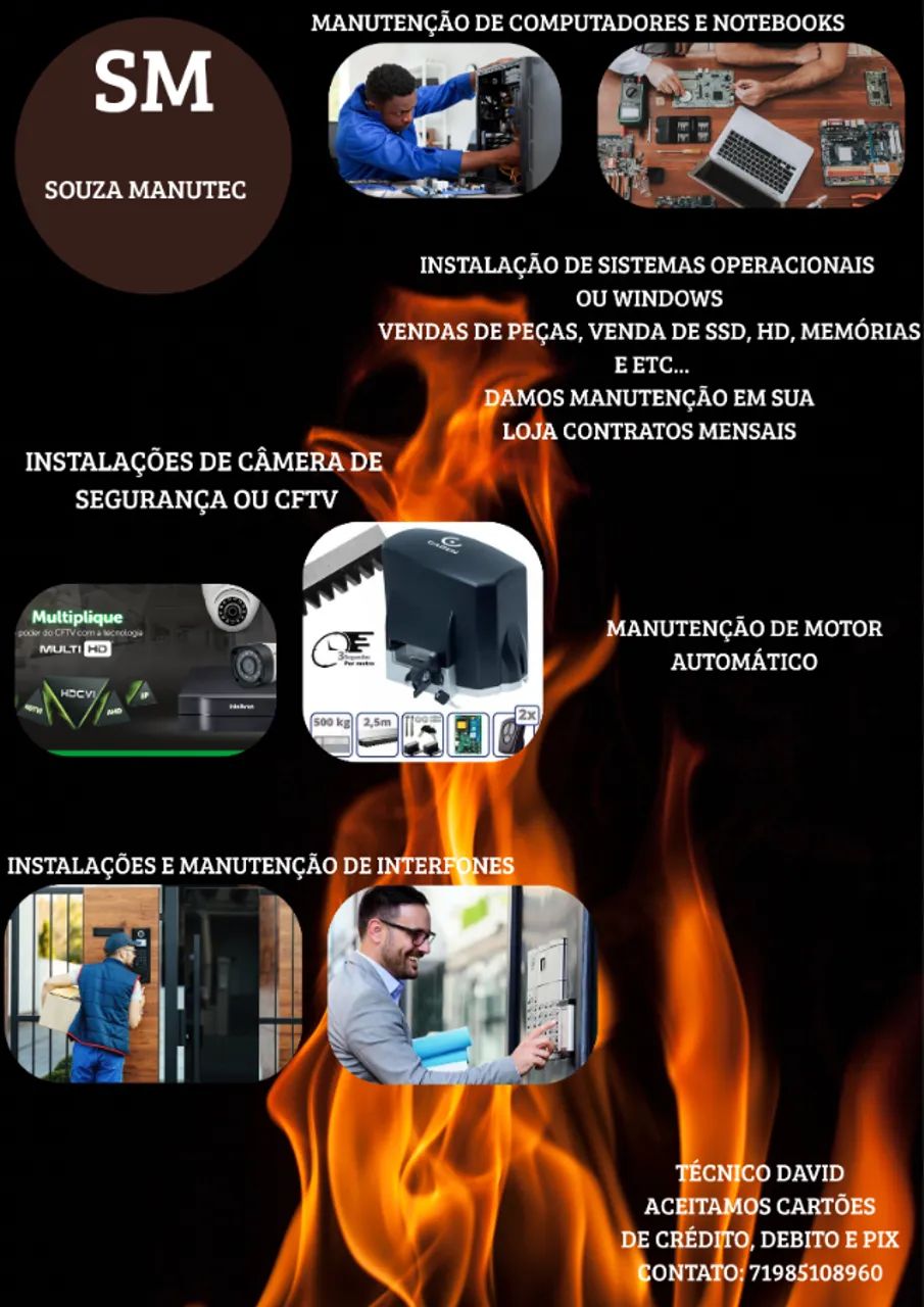 VENDAS DE COMPUTADORES, NOTEBOOKS E SERVIÇOS TI