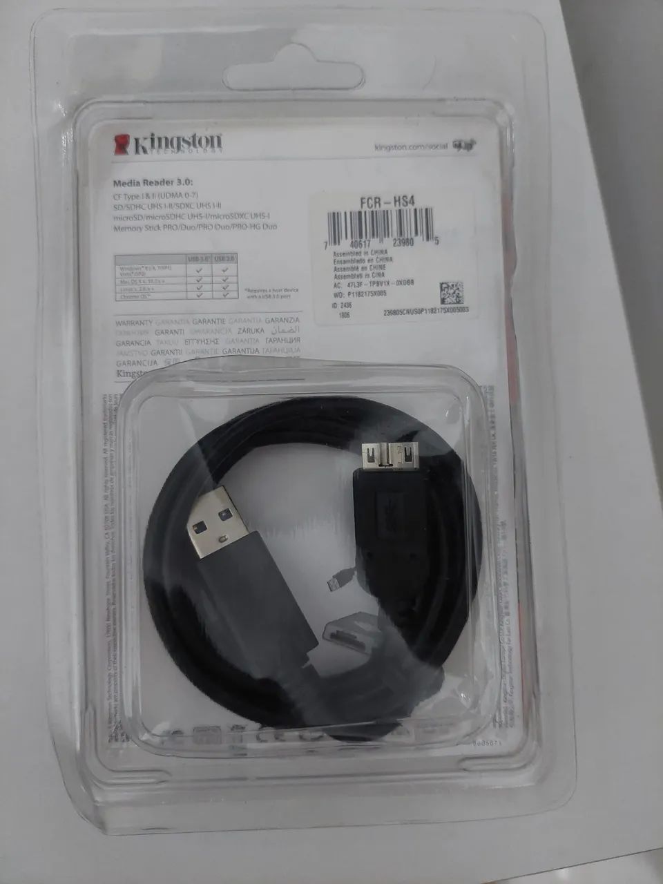 Leitor de Cartões Kingston Media Reader USB 3.0 - Foto 2