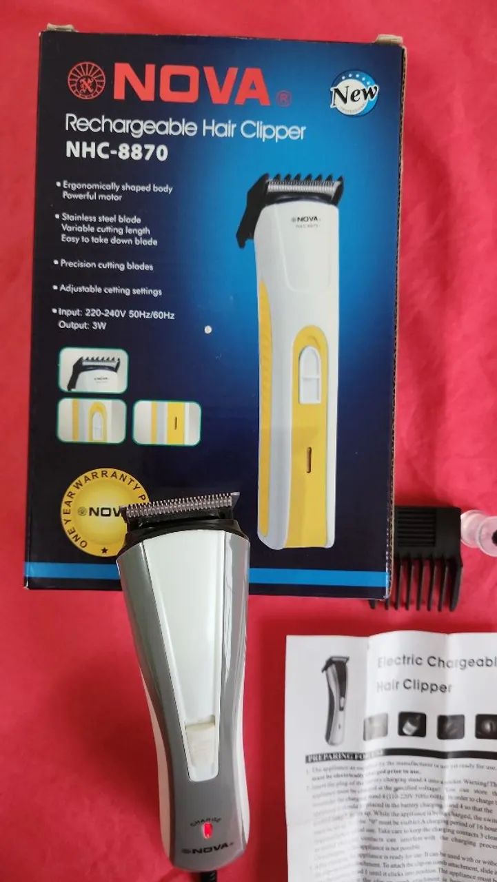 Máquina Multi-Funcional NHC-8870 (Barba e Cabelo) - Foto 2
