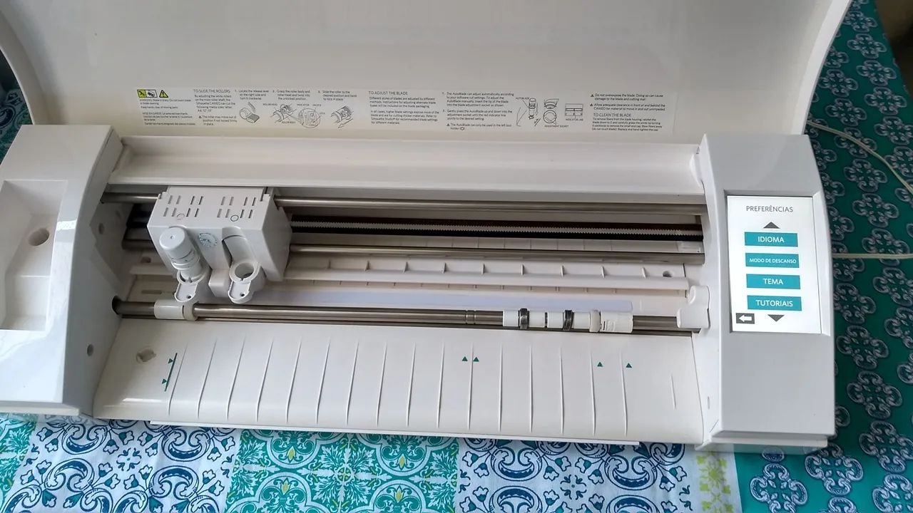 Impressora silhouette  - Foto 5