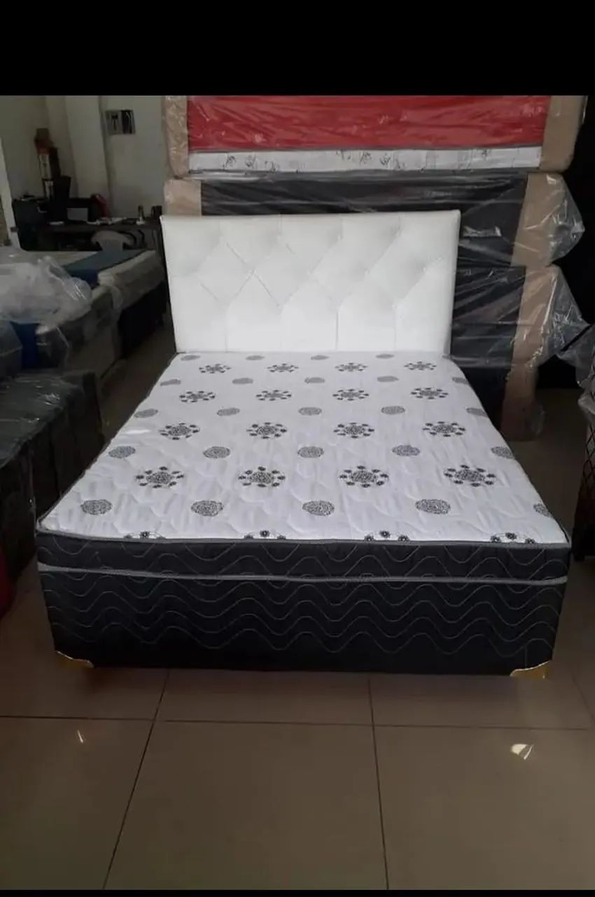  Box conjugado casal com colchão acoplado frete grátis para qualquer região de SP 