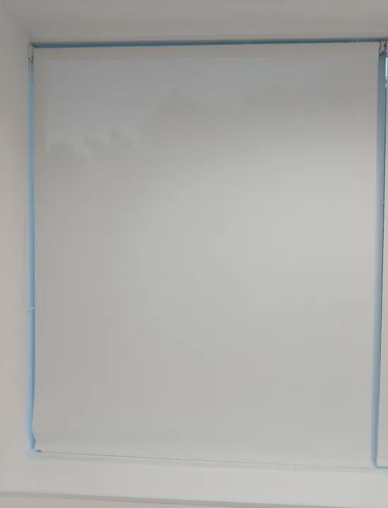 Cortina Branca Rolon Roller (painel) com proteção solar UV 