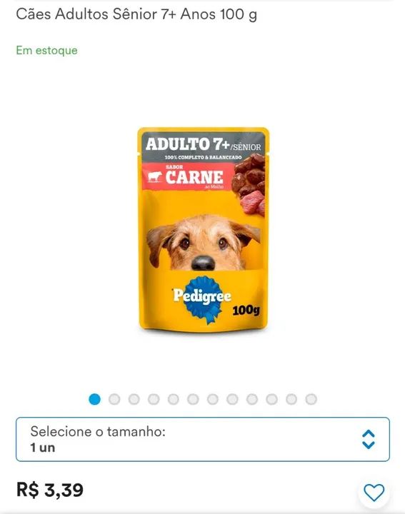 Packs Sachê Pedigree Sênior