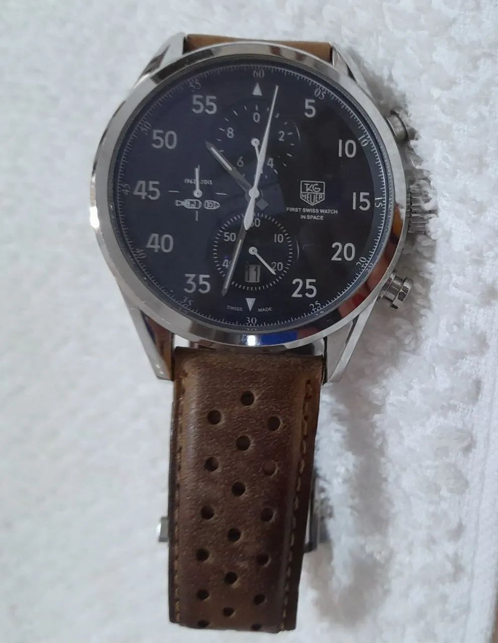 Relógio Masculino pulseira de couro