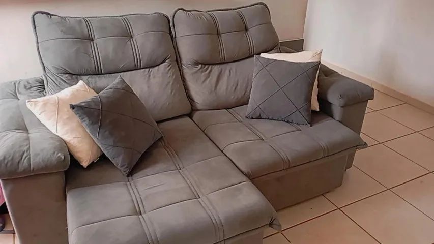Sofá retrátil reclinável 64374699599490120