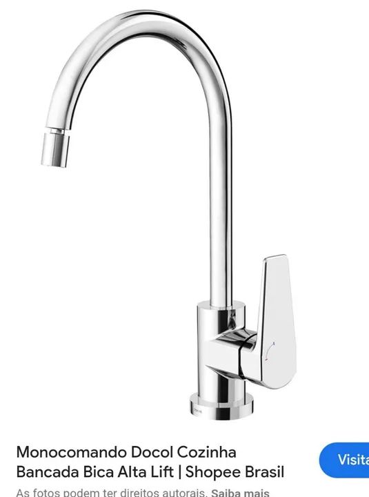 Torneira Misturador Monocomando  Docol