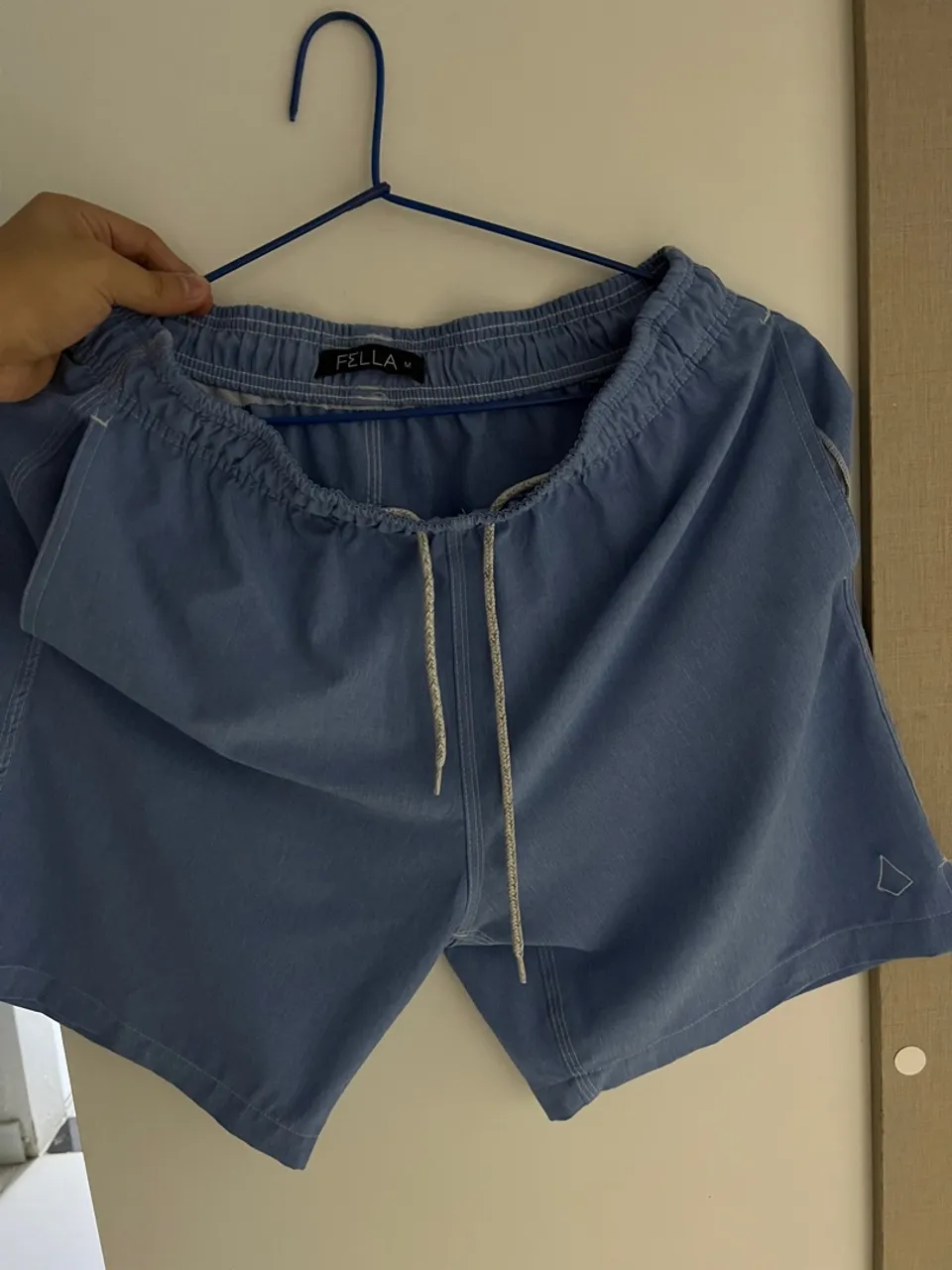 Shorts de Praia Azul Fella M