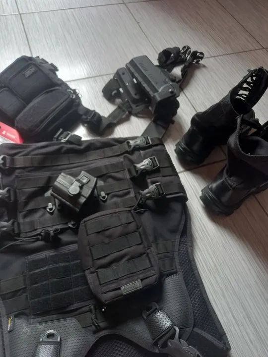 Segurança material vigilante vendo ou troco, tudo novo material 700 reais tudo! - Foto 2