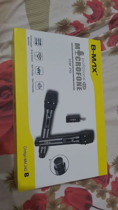Kit de Microfones Sem Fio B-Max - Foto 2