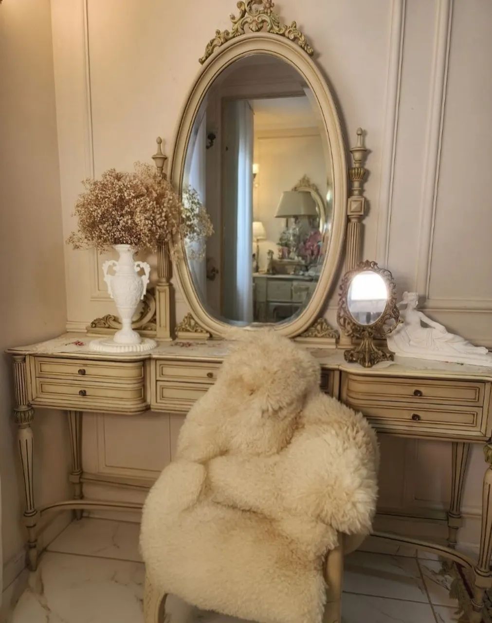 Penteadeira Francesa RARÍSSIMA.64962183658753120