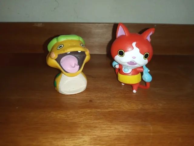 Yo - Kai Watch Bonecos Jibanyan e Noko Hasbro 