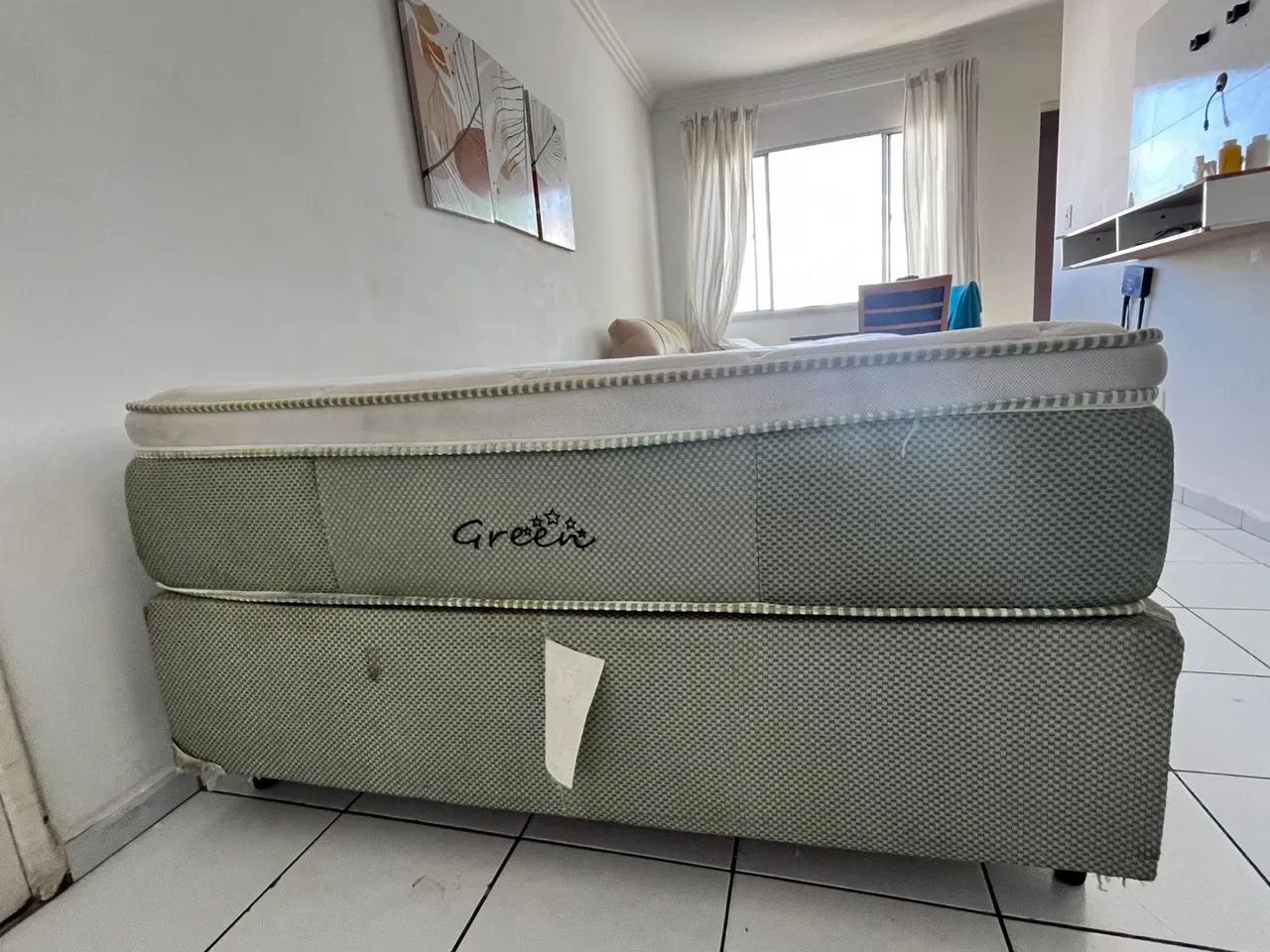 Cama Box Green
