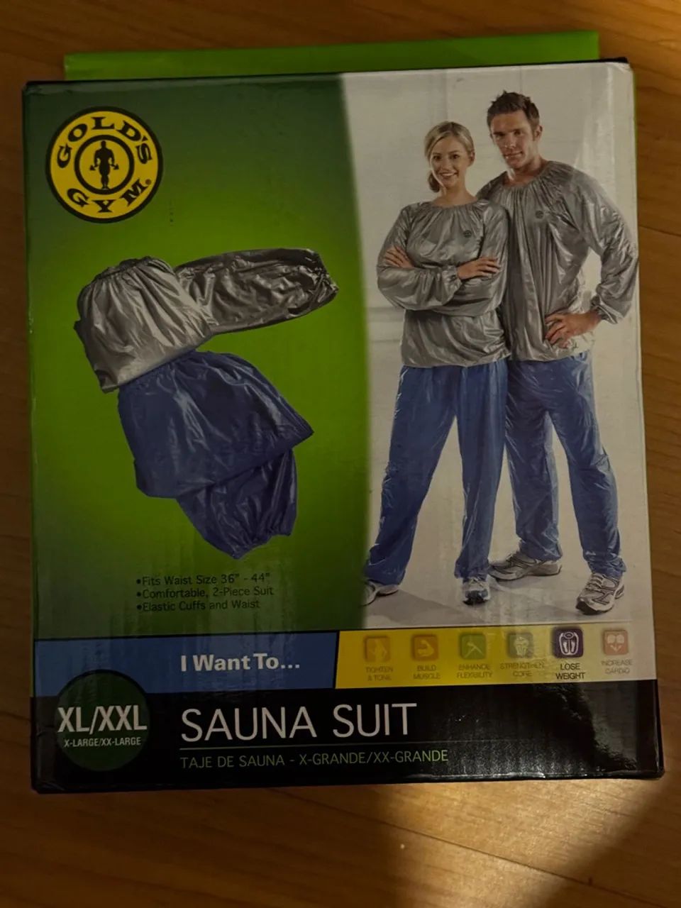 GOLD?S GYM SAUNA SUIT - Kit Emagrecedor