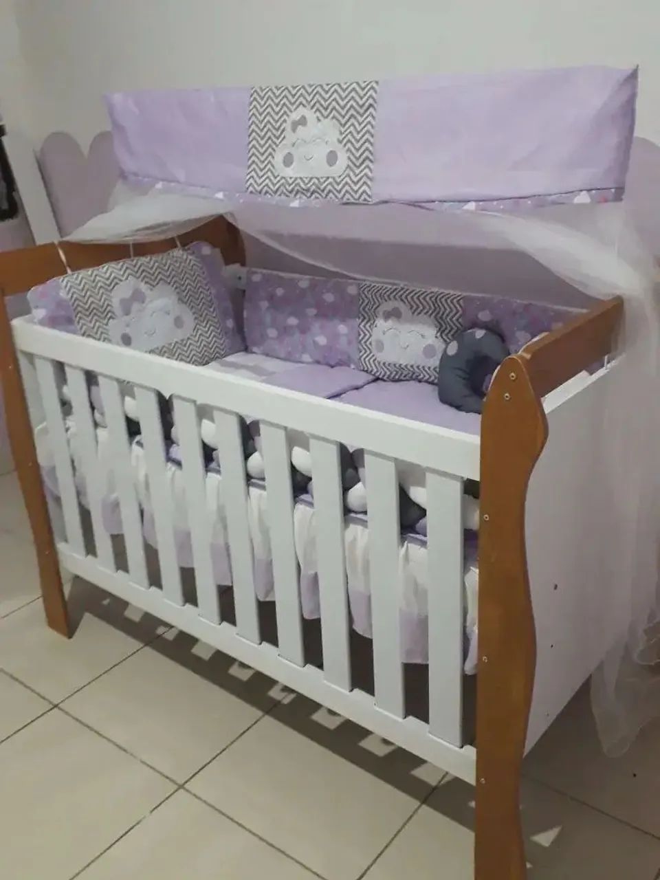 Berço Soninho Americano 100% mdf 2 cores disponíveis  / pague na entrega  - Foto 3