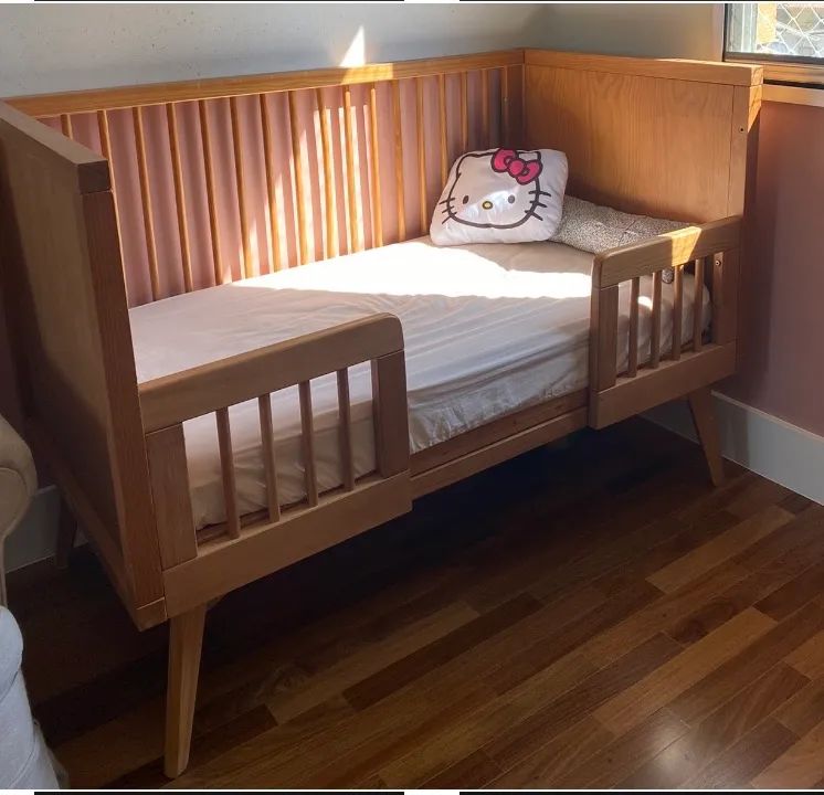 Berço cama retrô - Tulipa Baby - Foto 4