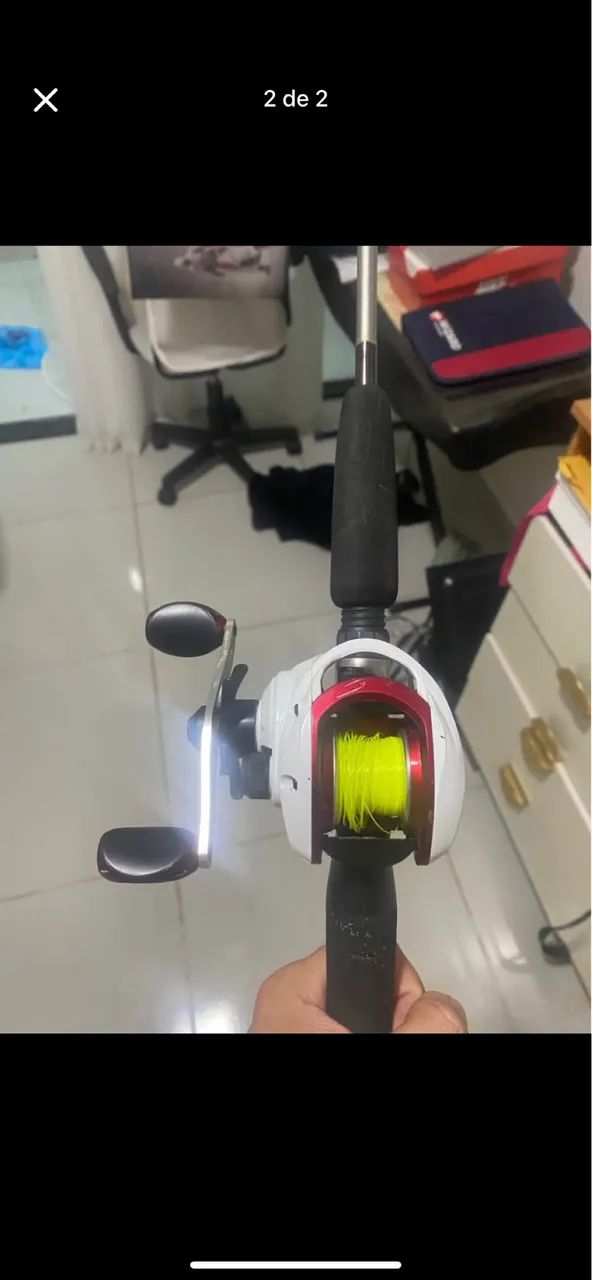 Carretilha de pesca  - Foto 2