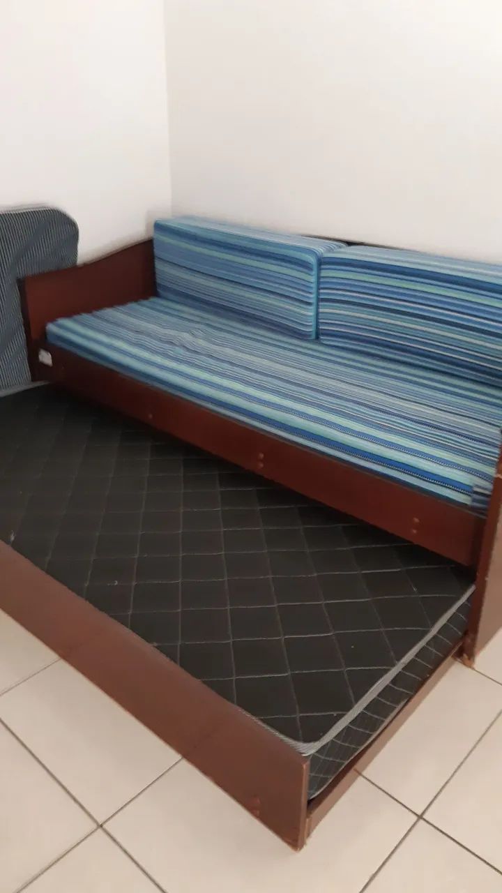 Sofá Cama de 2 lugares em ótimo estado - Foto 2