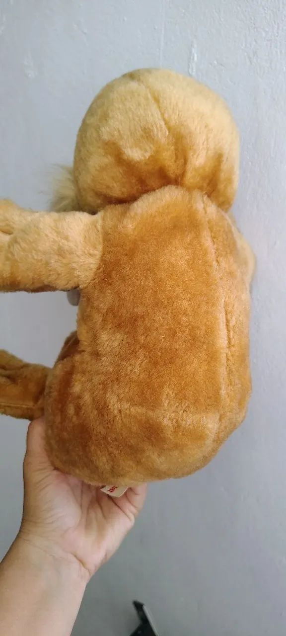 Boneco antigo Leão Parmalat pelúcia  - Foto 4
