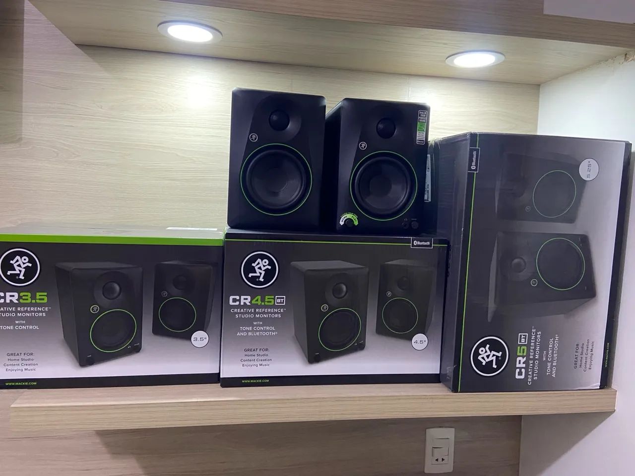 Monitor Referência Mackie CR 3.5 64318189507587124