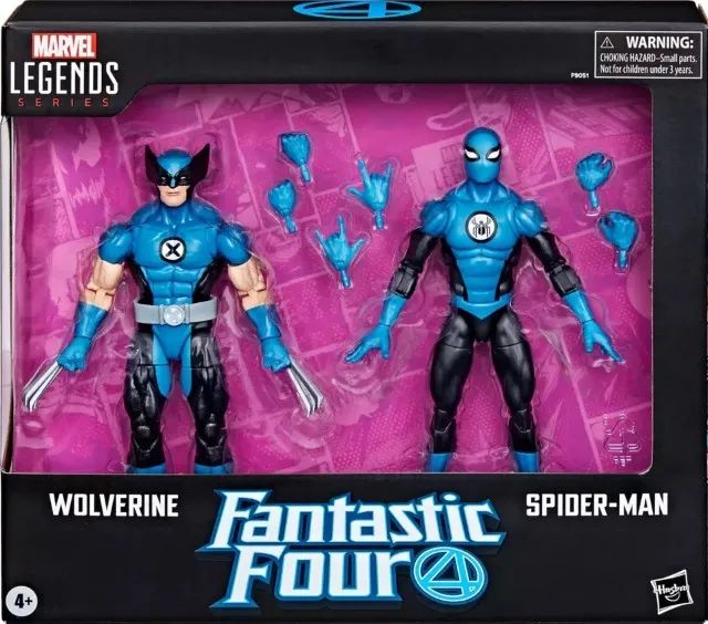 Wolverine Spider-man Fantastic Four Marvel Legends - Lacrado
