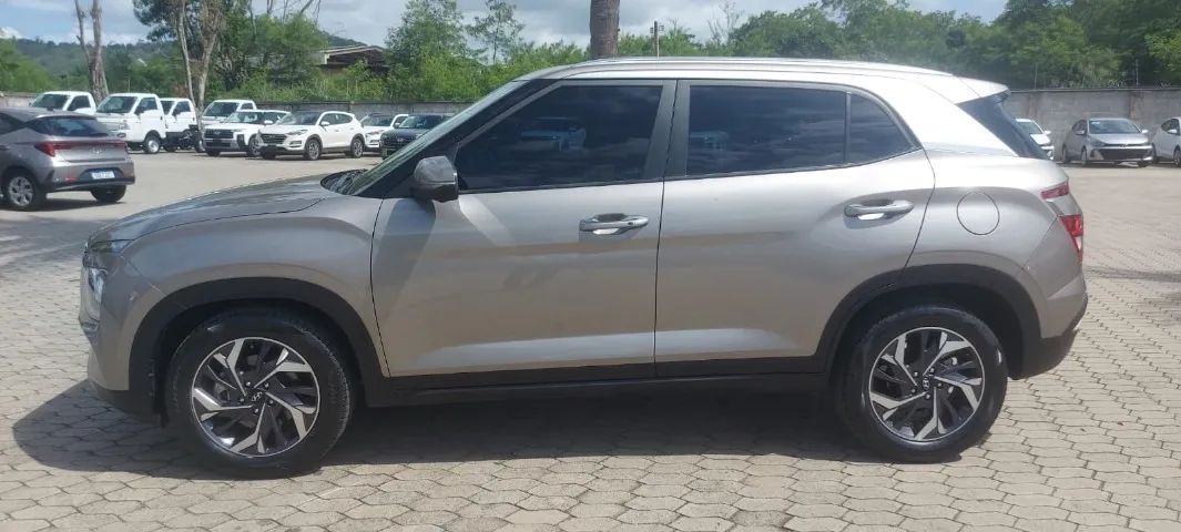 CRETA PLATINUM S/TETO SOLAR 1.0 TGDI AT 2023/2024 - 26.000KM PRATA - Foto 3