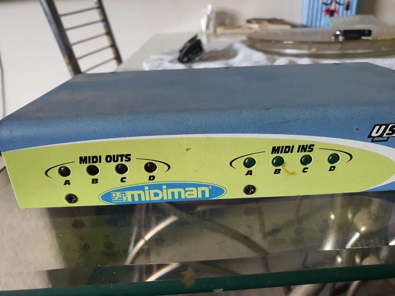 Interface MIDI Midiman USB 4x4