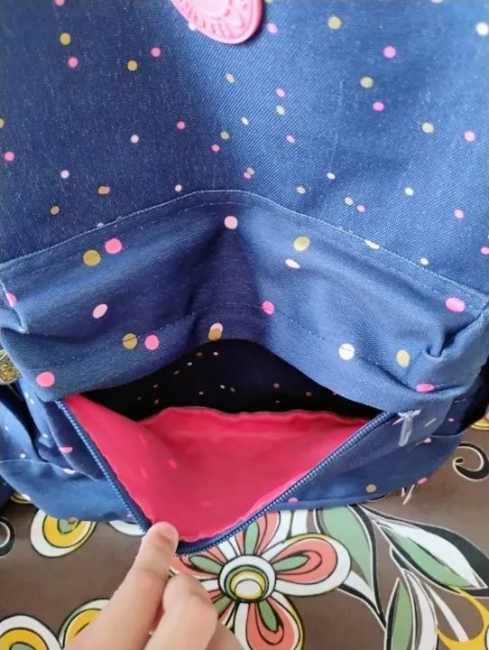 Mochila de Costas Tilibra Académie Dots - Foto 4