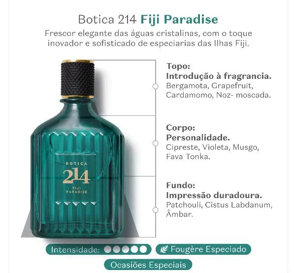 Perfume Botica 214 Fiji Paradise - Foto 4