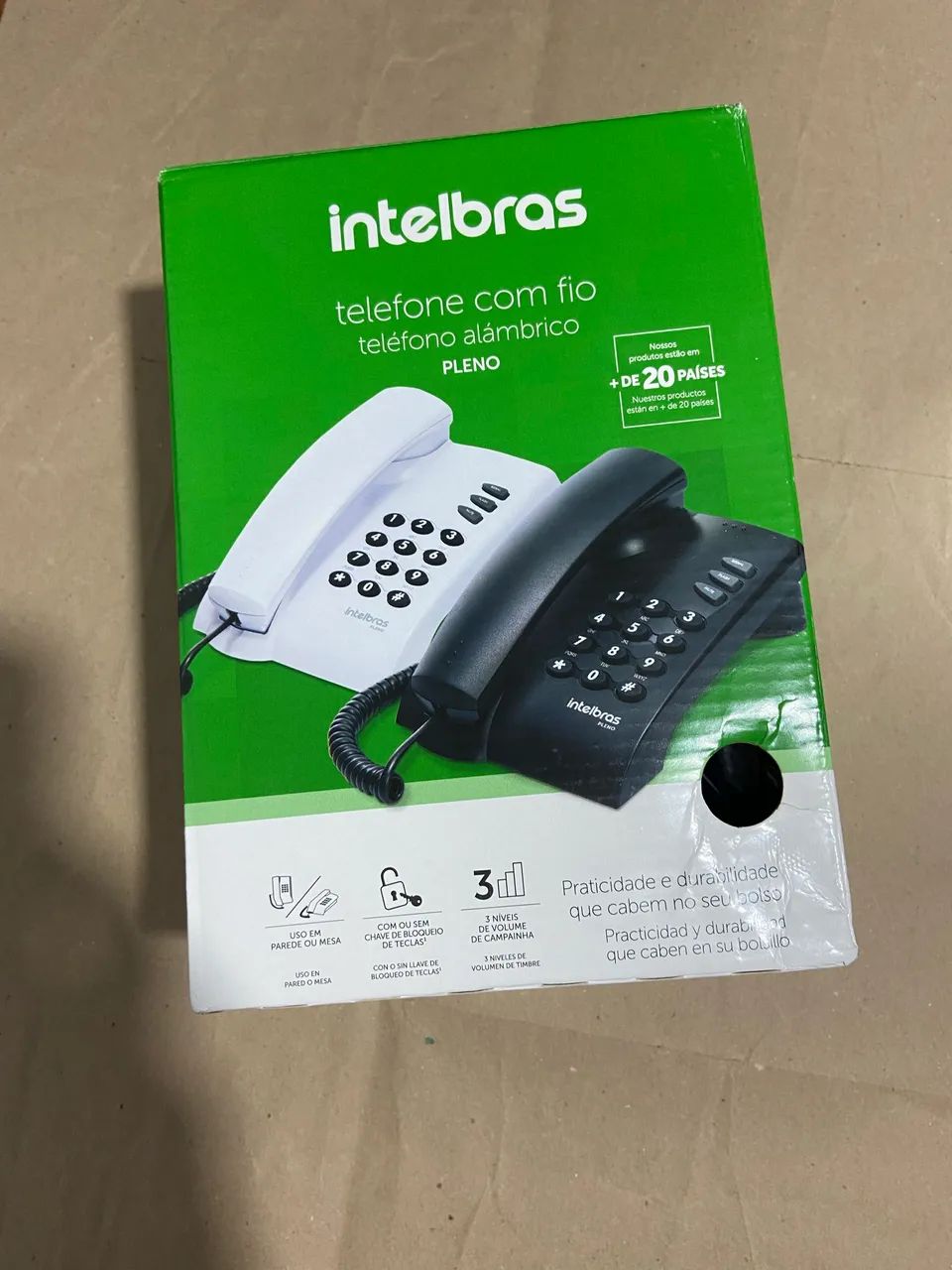 Telefone fixo de Mesa Intelbras  - Foto 4