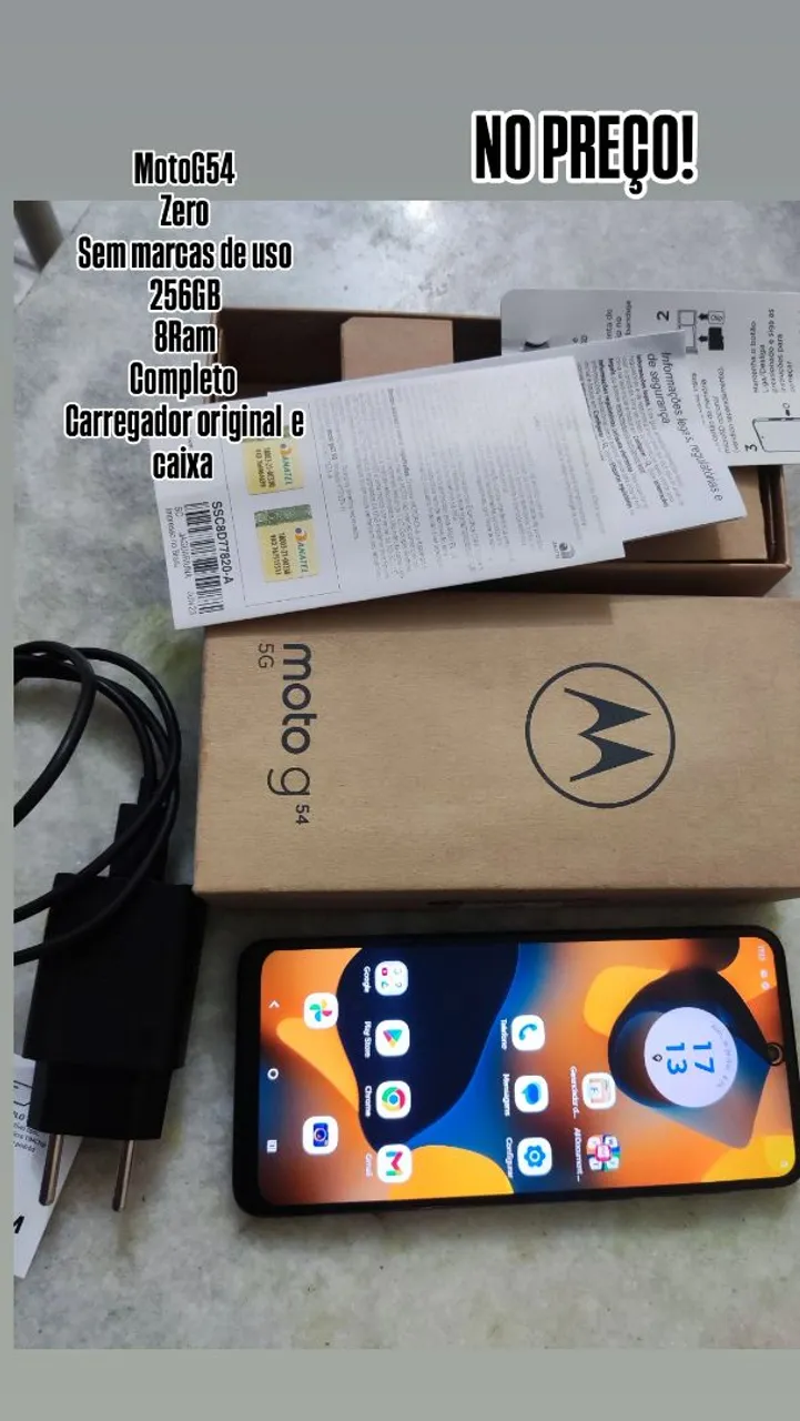 MotoG54 256GB imperdível pra vender logo