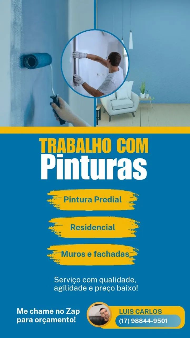  PINTOR PROFISSIONAL - RESIDENCIAL E COMERCIAL 