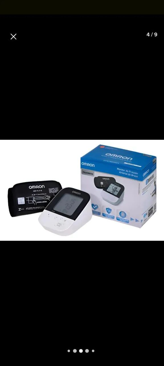 Promoção medidor de pressão omron