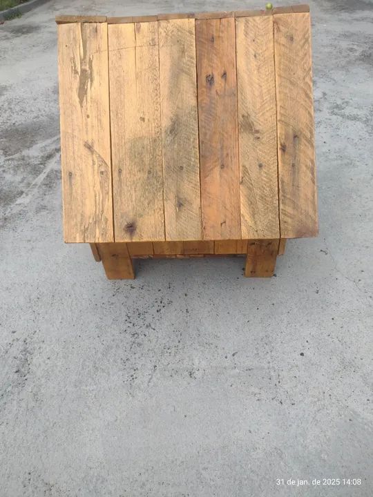 Casinha para cachorro em madeira - Foto 2