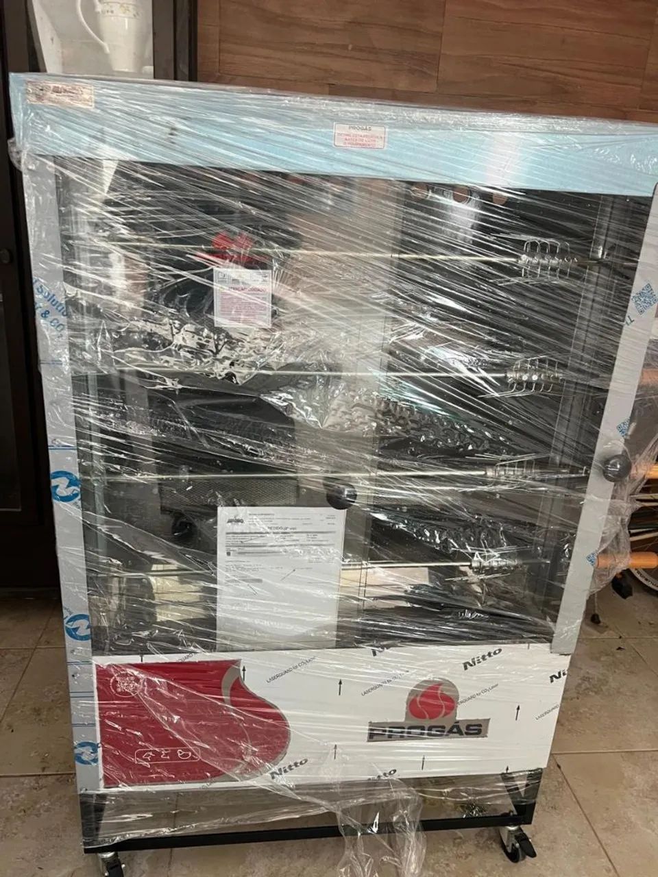 ASSADOR MULTIUSO GIRATORIO FRANGO GALETO ZERO NUNCA USADO ZERO - Foto 3