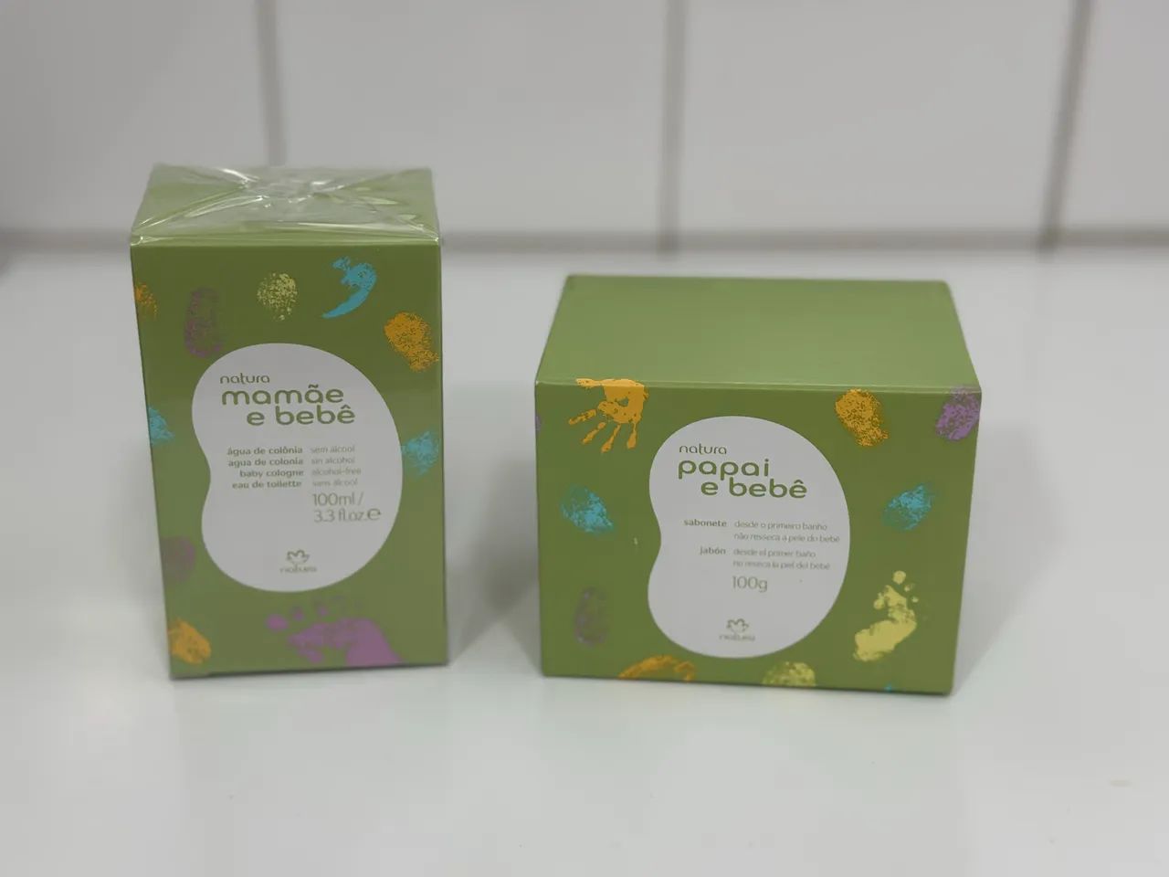 Kit Mamãe e Bebê Natura - Colônia e Sabonete - Foto 3